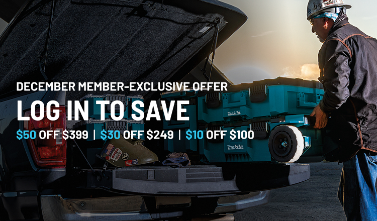 December Member-Exclusive Offer! $10 off $100 | $30 off $249 | $50 off $399 Log in to Save!