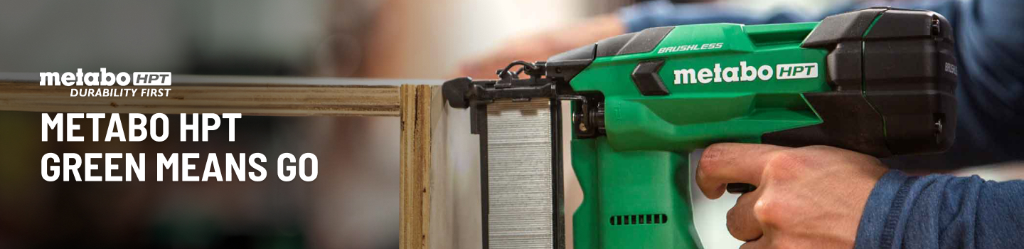 Metabo HPT Green Means Go!