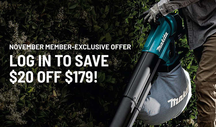 November Member-Exclusive Offer! Log in to Save $20 off $179! November Member-Exclusive Offer! Log in to Save $20 off $179!