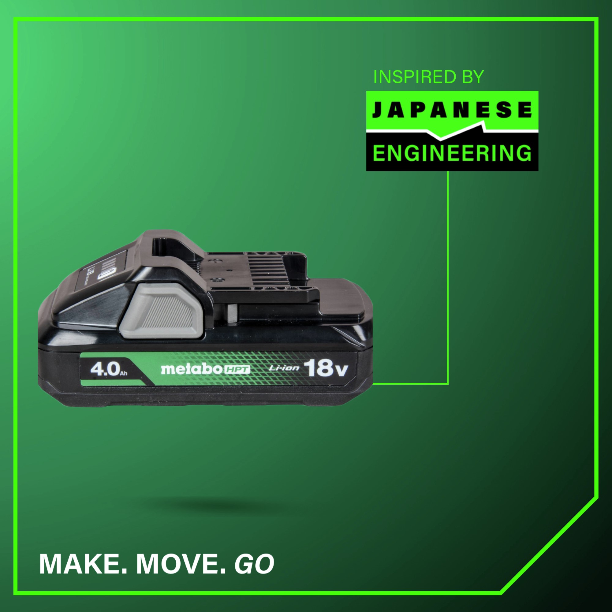 Inspired by Japanese engineering.