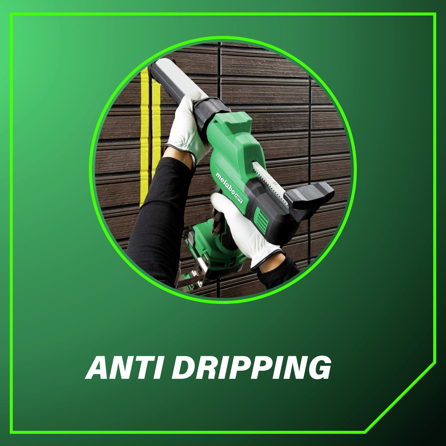 Anti-dripping function prevents mess and ensures smooth application.