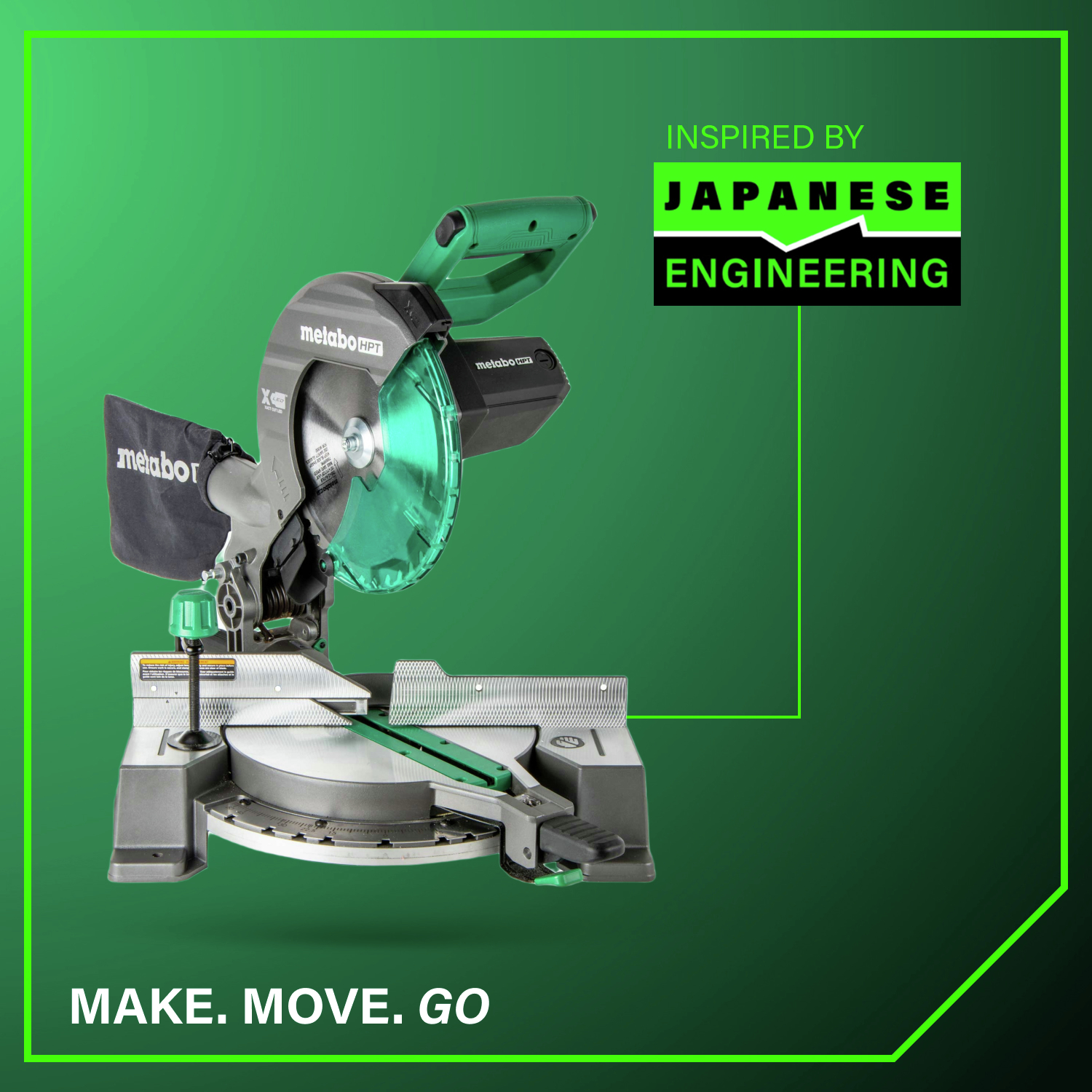 Engineered with Japanese precision, this power tool ensures exact performance under heavy use.
