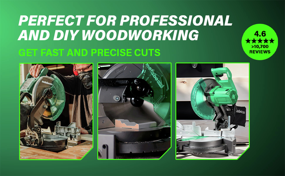 Perfect for professional and DIY woodworking get fast, accurate cuts every time.