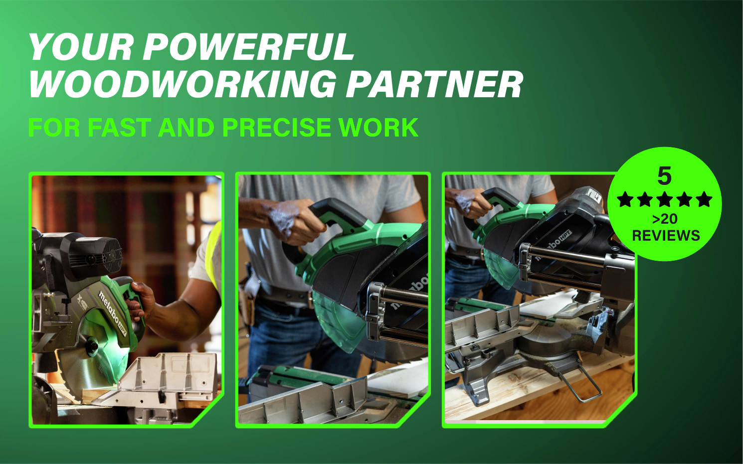 Your powerful woodworking partner
