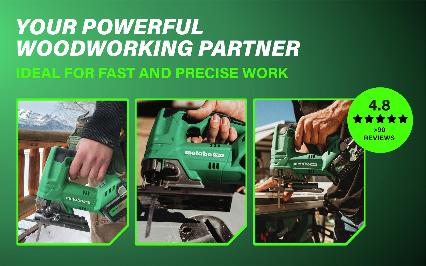 Your powerful woodworking partner
