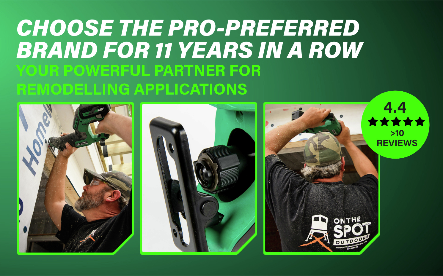 Choose the pro-preferred brand for 11 years in a row