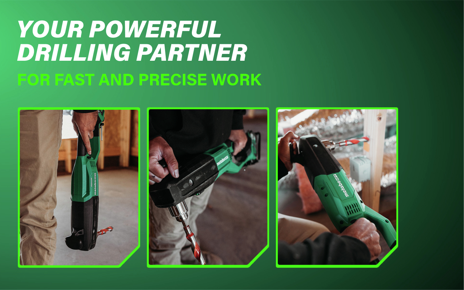 Your powerful drilling partner for fast, precise, and professional drilling.