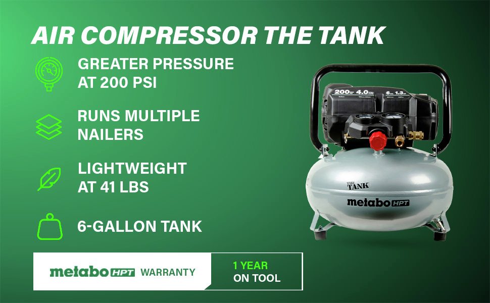 Air Compressor The Tank