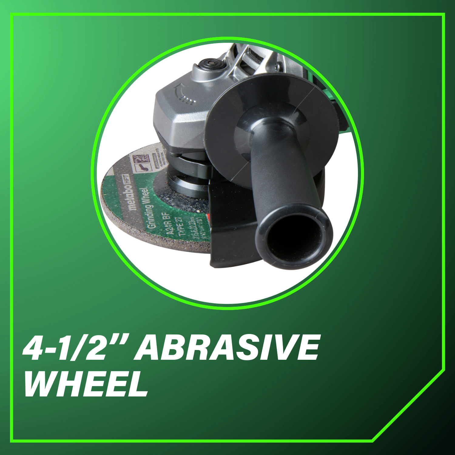 4-1/2 in. abrasive wheel