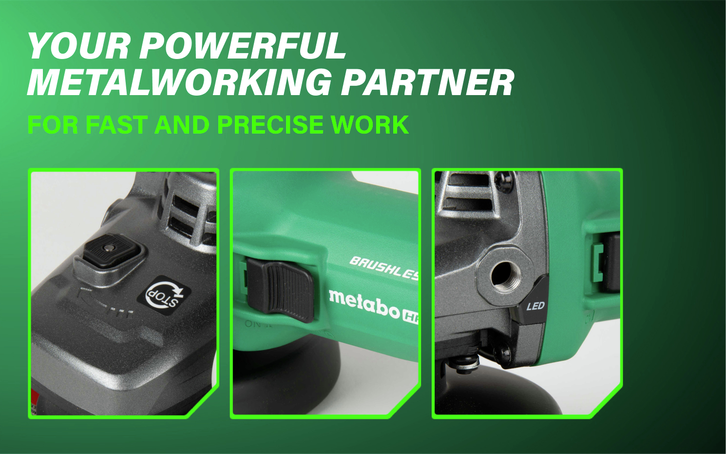 Your powerful metalworking partner for fast, precise, and professional metalwork.