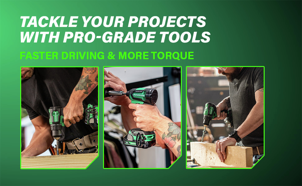 Tackle your projects with a pro grade tool