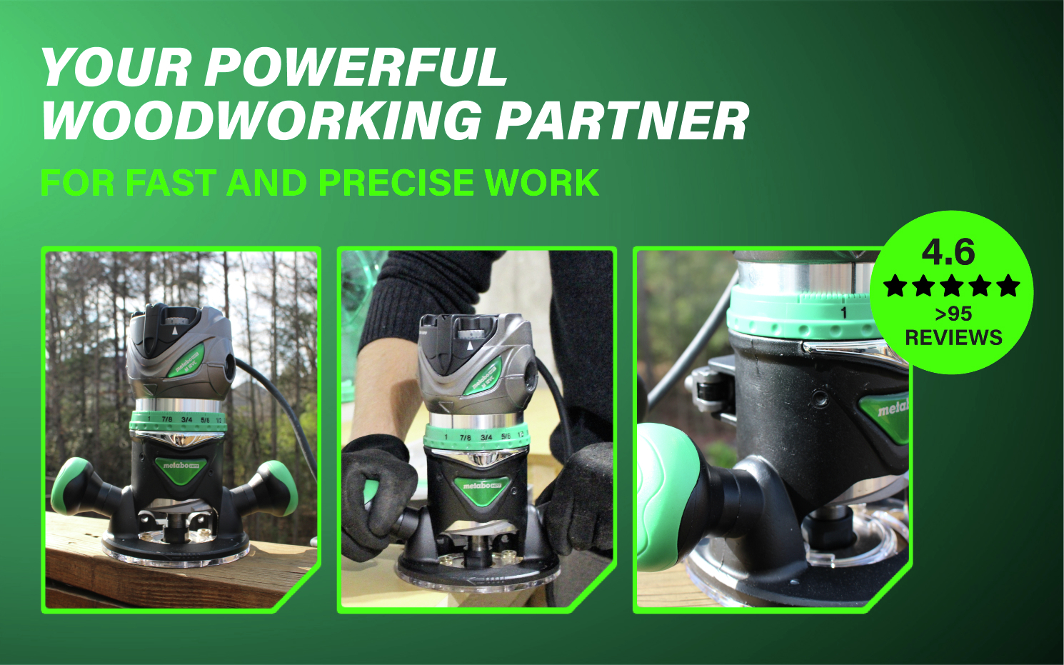 Your powerful woodworking partner