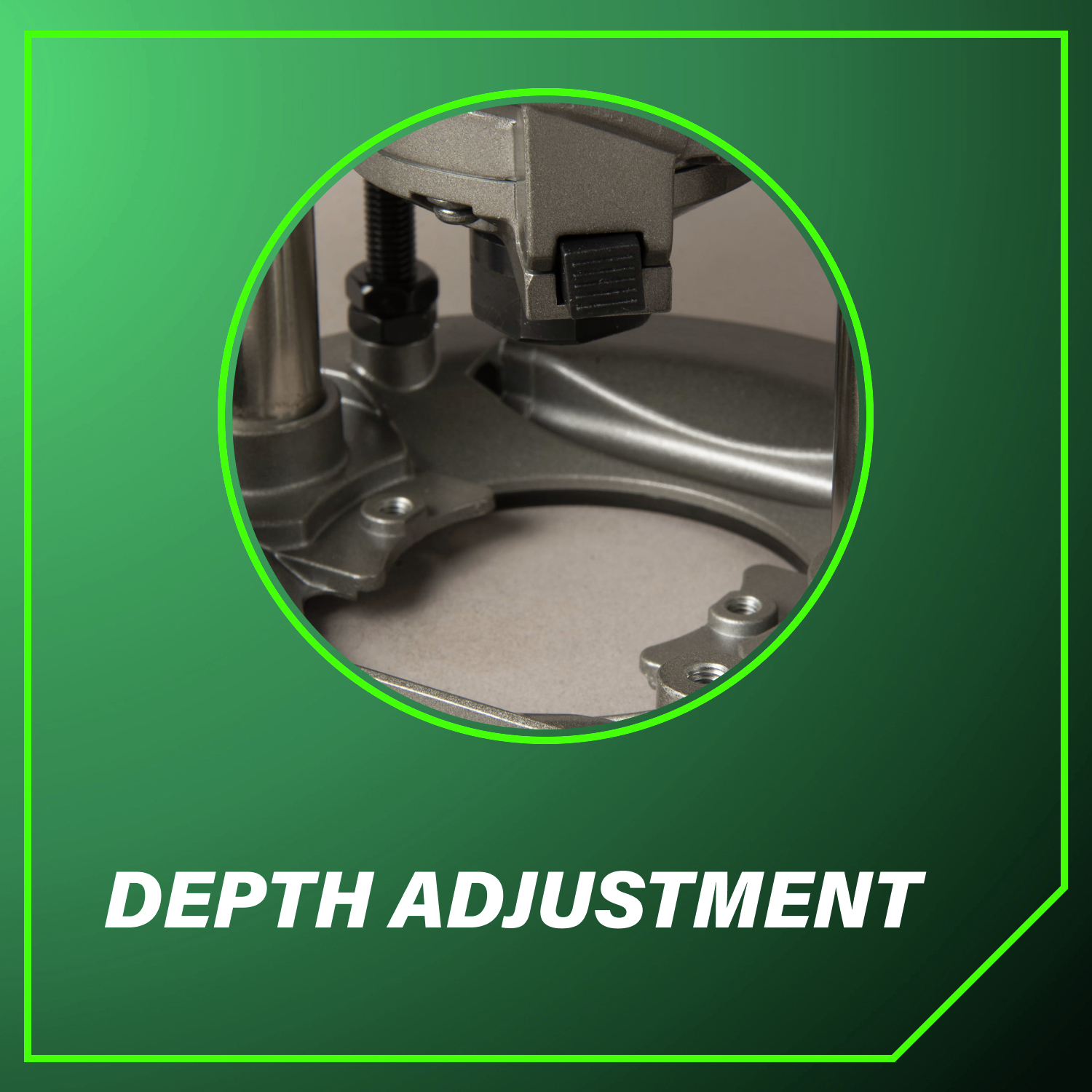Depth adjustment