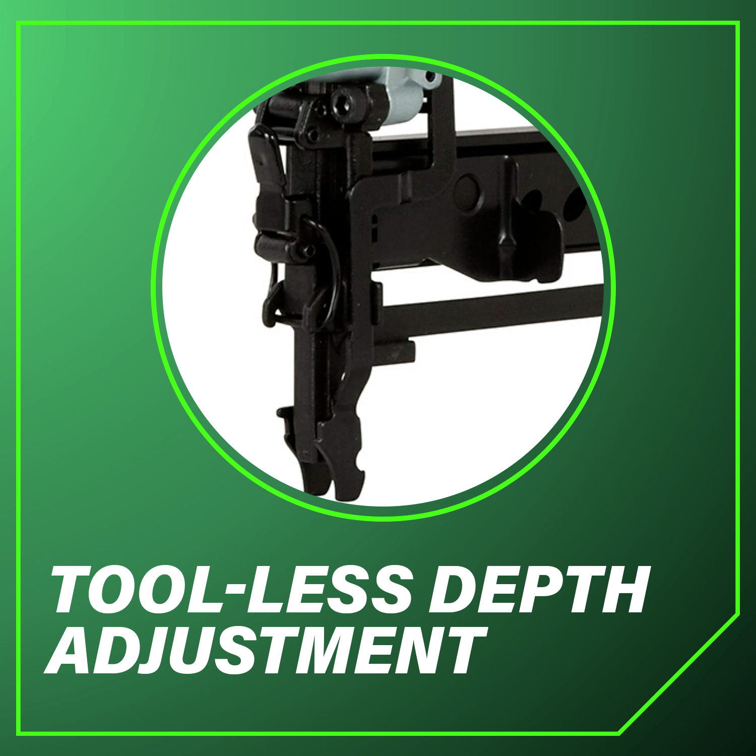 Tool-less depth adjustment