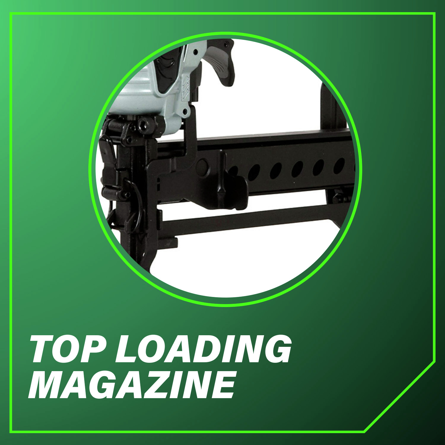 Top loading magazine