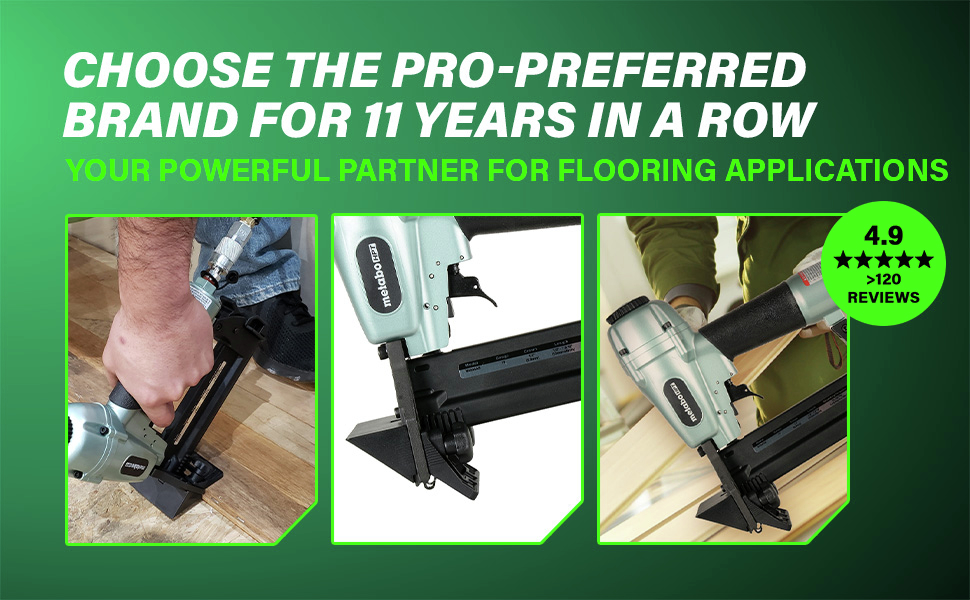 Choose the pro-preferred brand for 11 years in a row trusted for flooring applications.