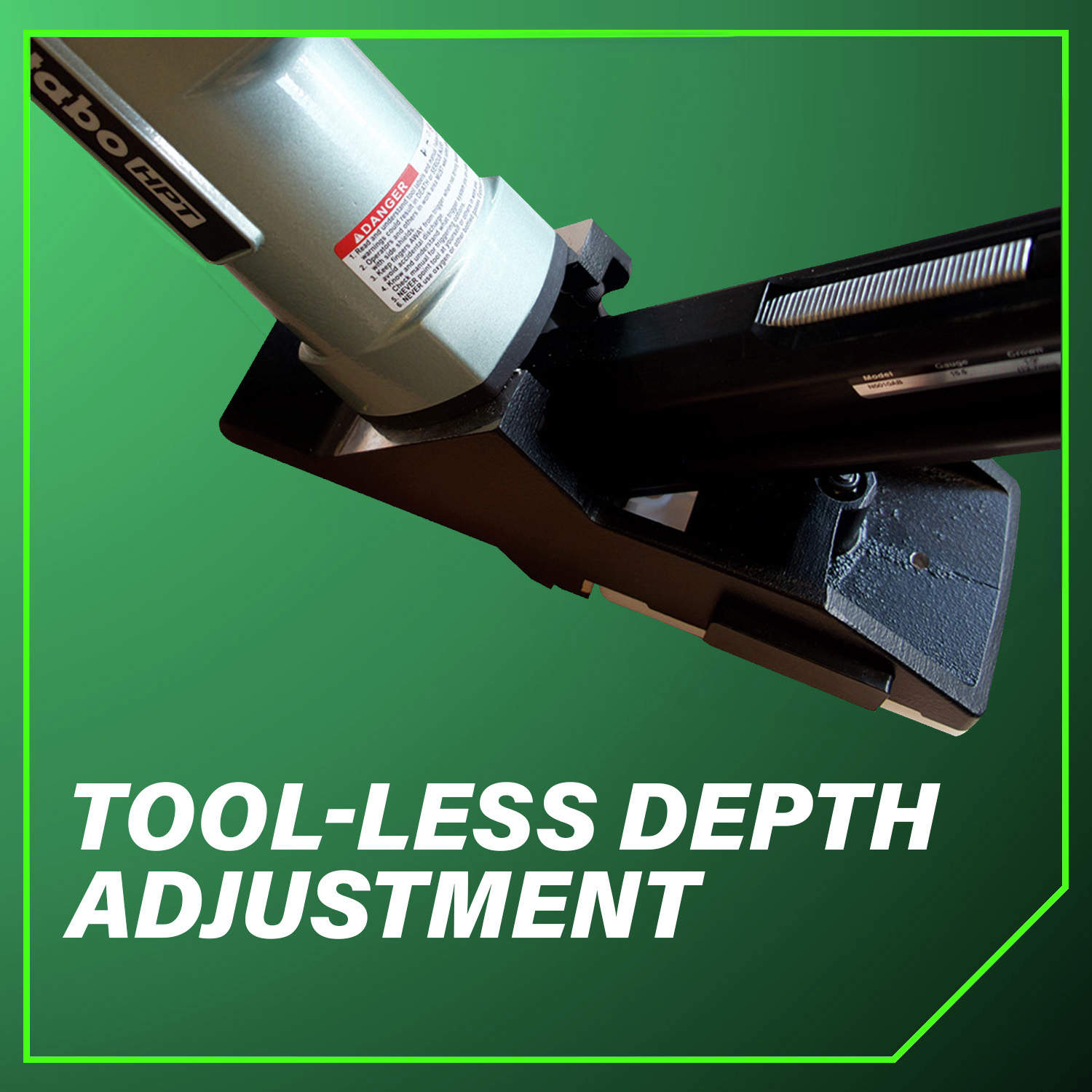 Tool-less depth adjustment