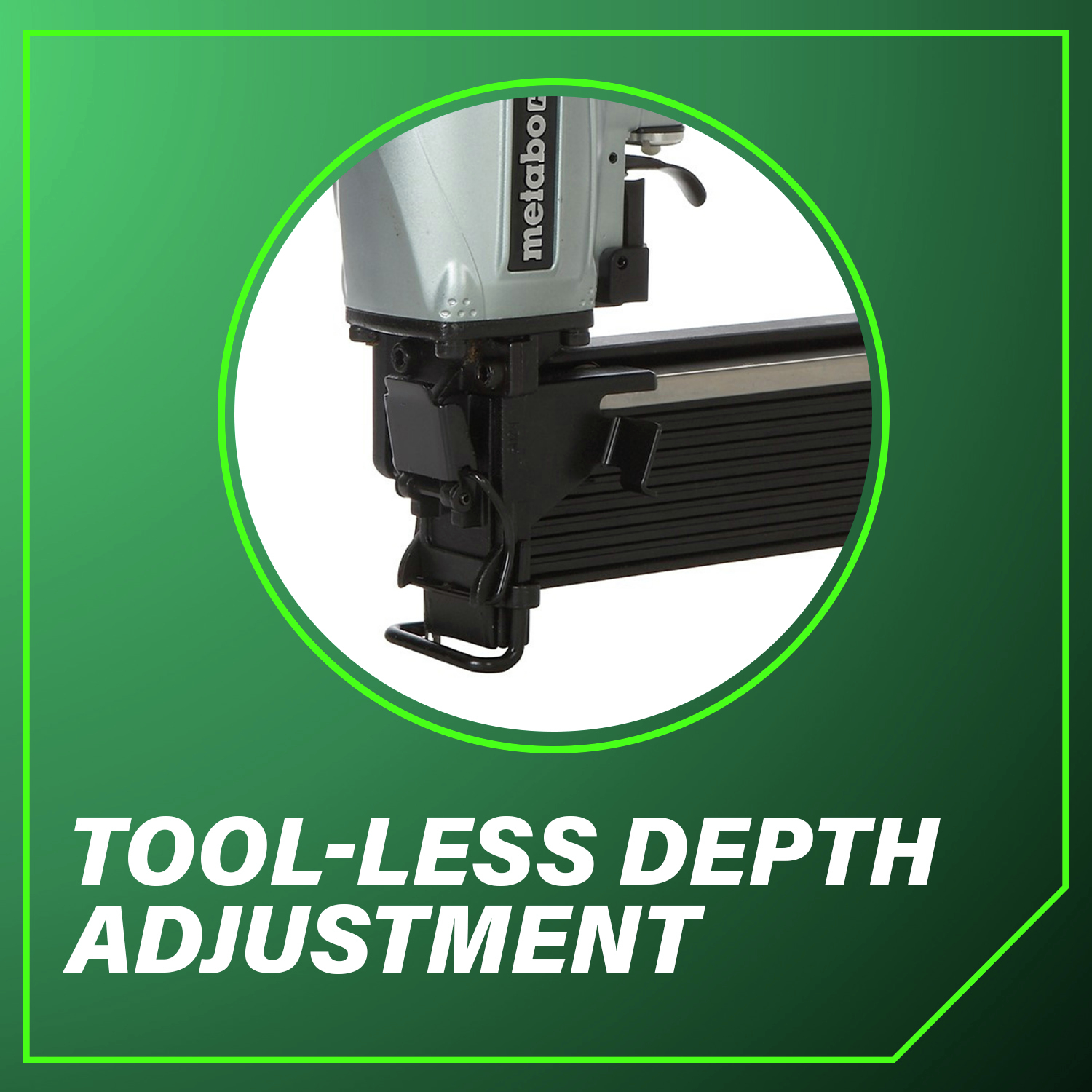 Tool-less depth adjustment