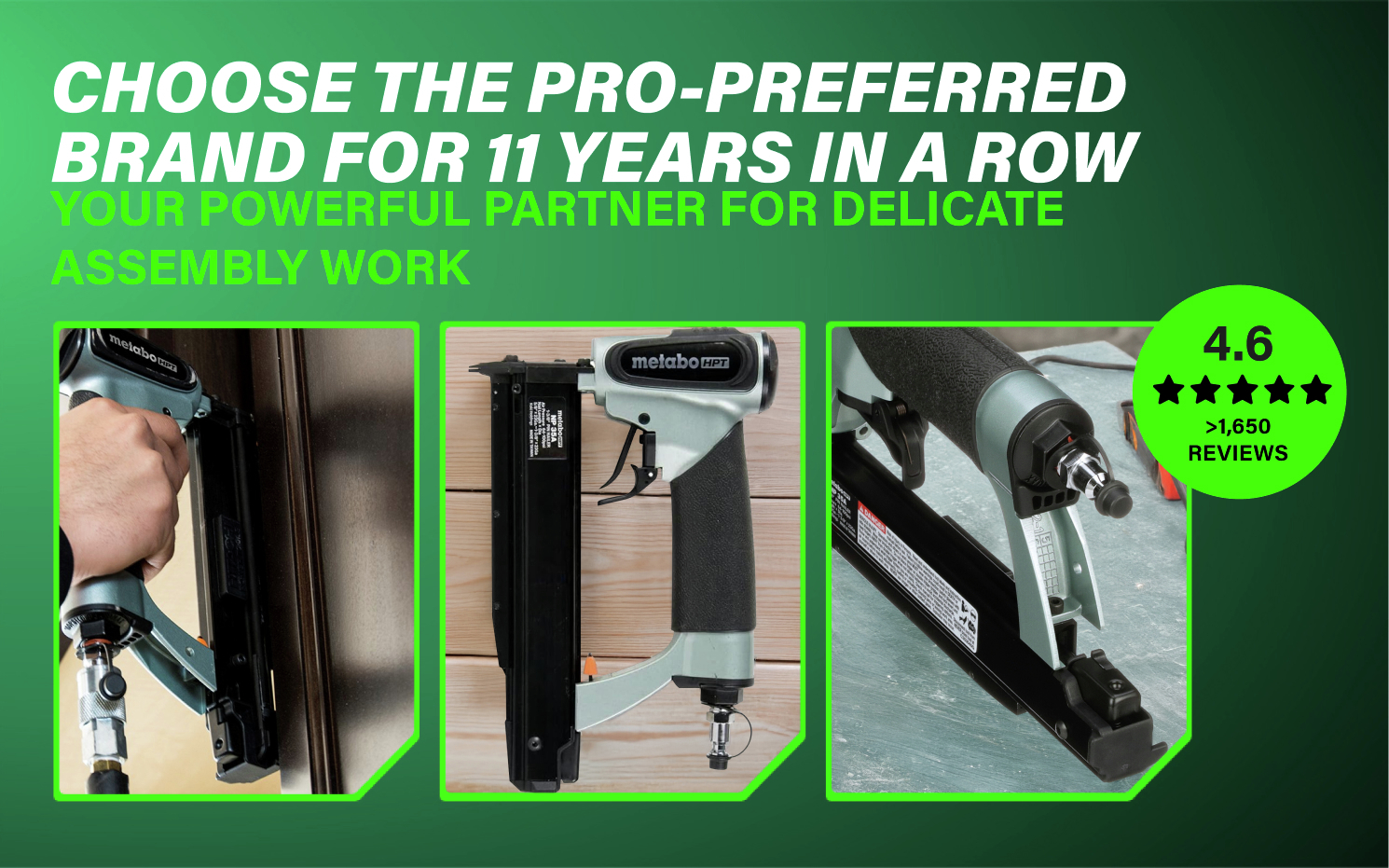 Choose the pro-preferred brand for 11 years in a row