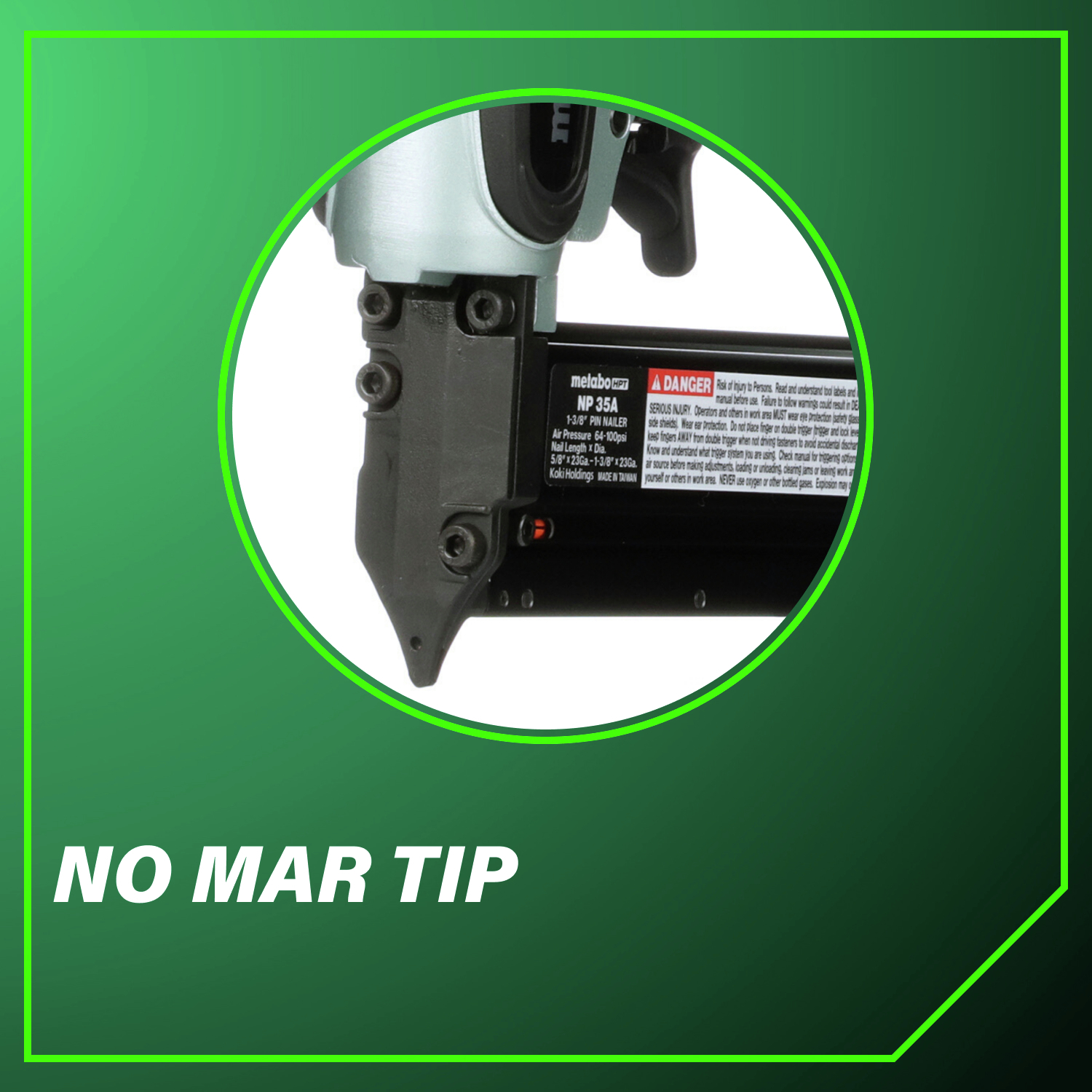 No-mar tip