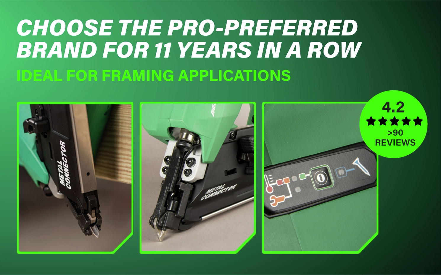 Choose The Pro-Preferred Brand for 11 Years in a row