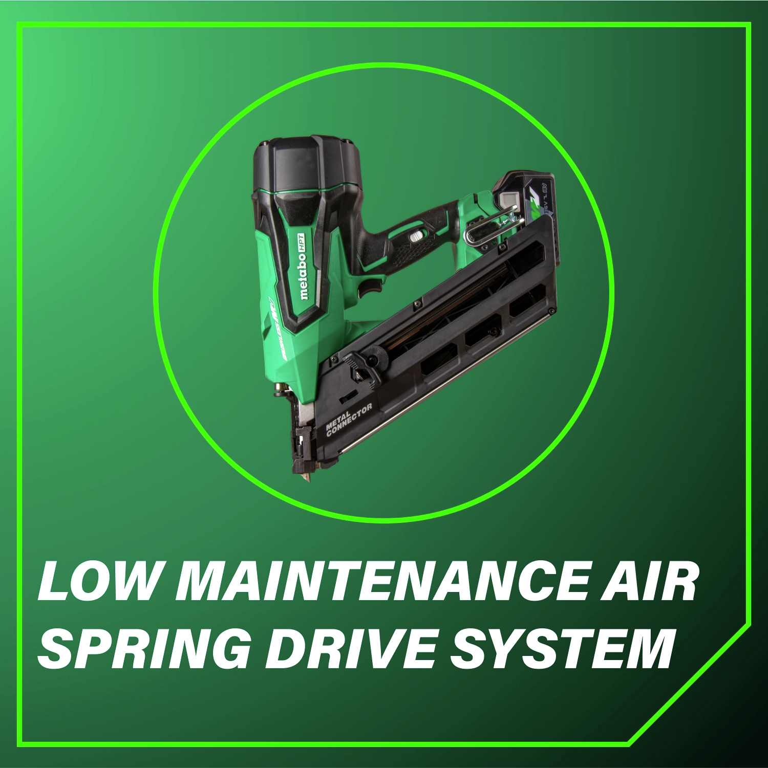 Low Maintenance Air Spring Drive System