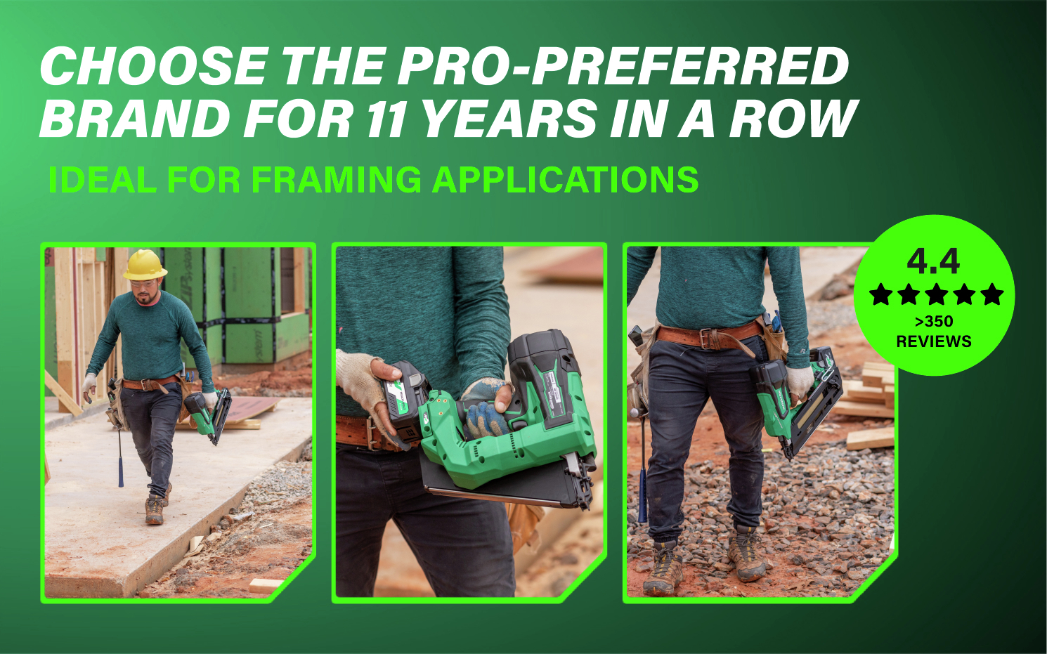 Choose The Pro-Preferred Brand for 11 Years in a row