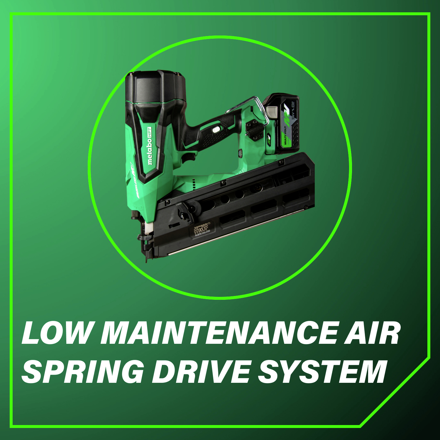 Low Maintenance Air Spring Drive System