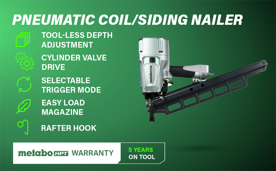 Pneumatic Coil/Siding Nailer
