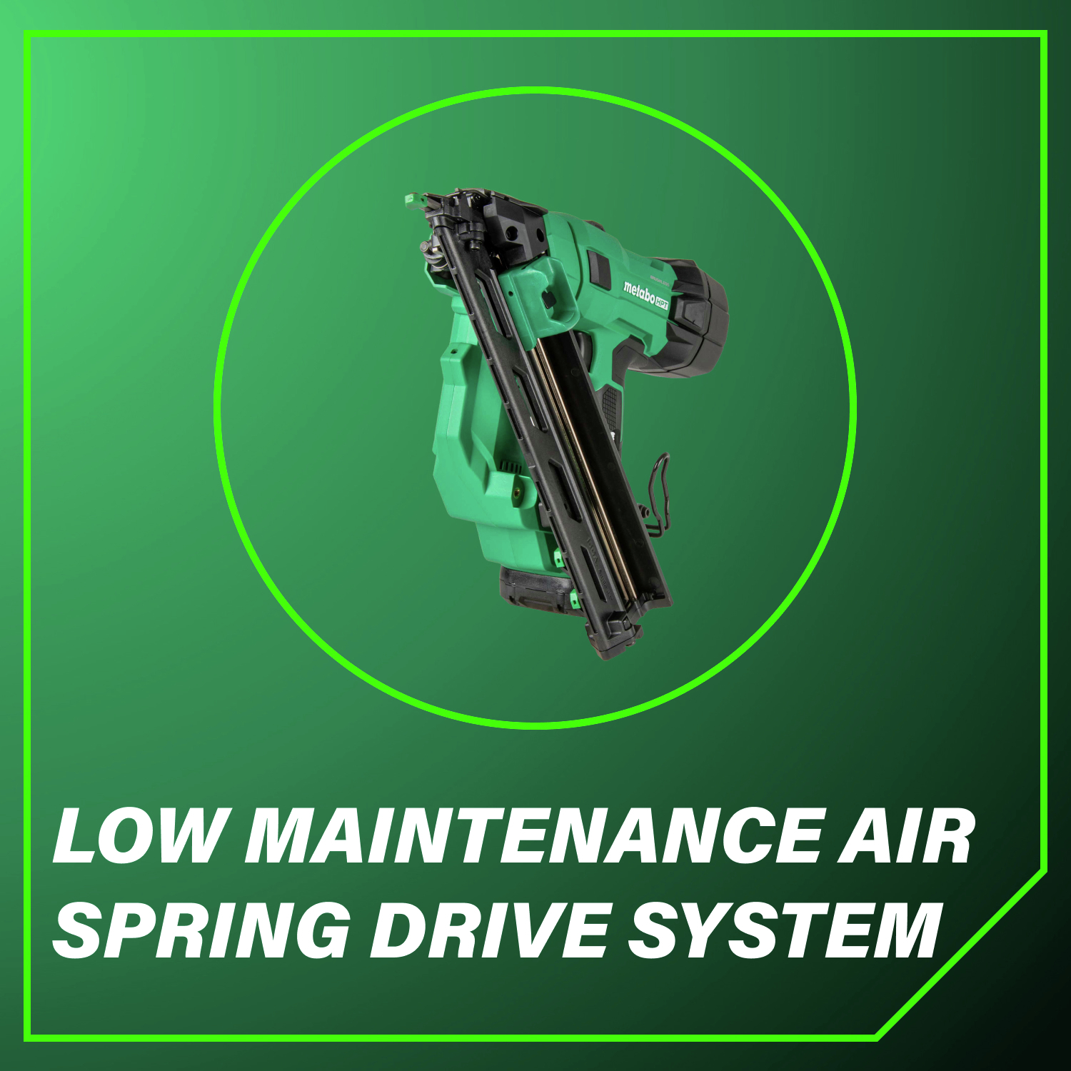 Low Maintenance Air Spring Drive System