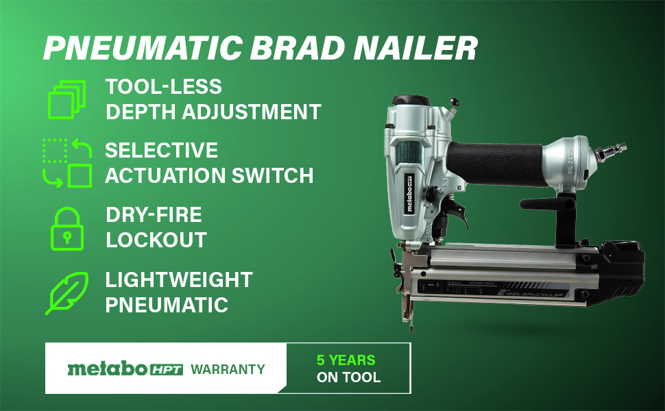 Pneumatic Brad Nailer