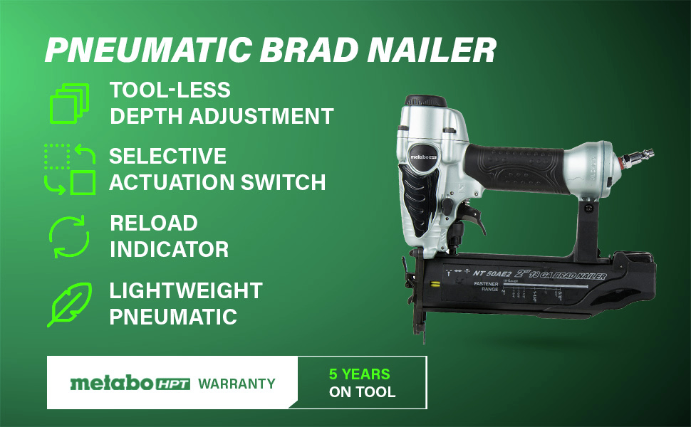 Pneumatic Brad Nailer