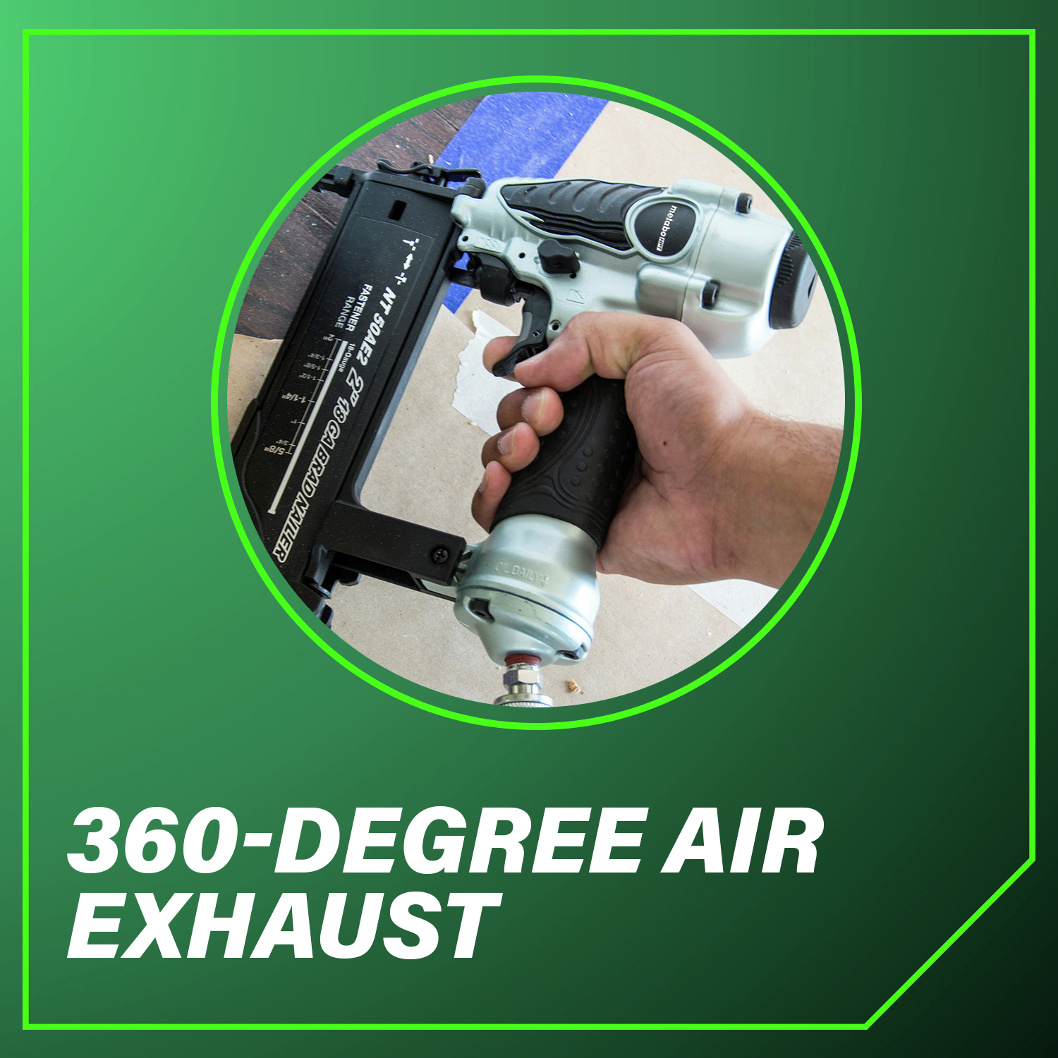 360-Degree Air Exhaust