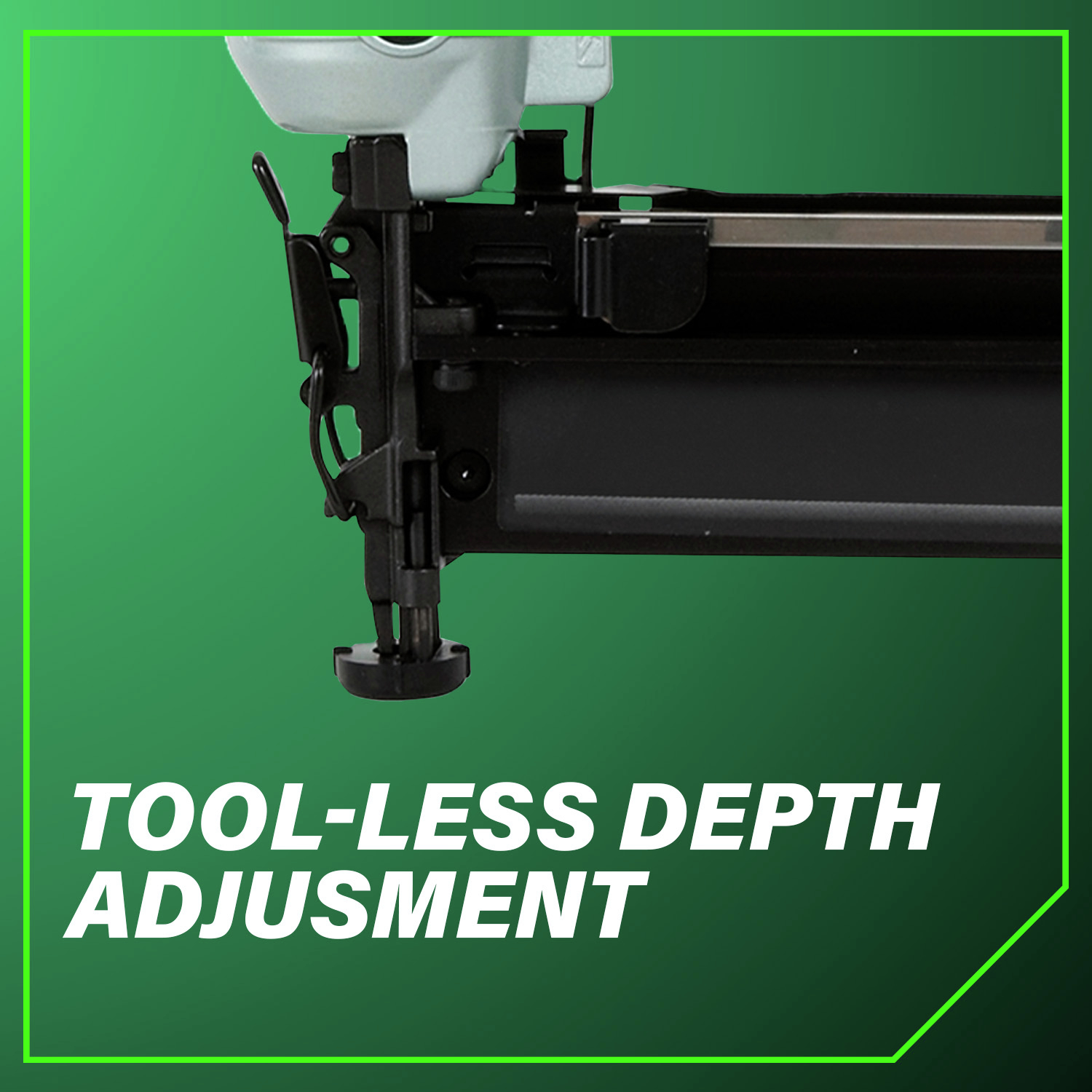 Tool-less Depth Adjustment