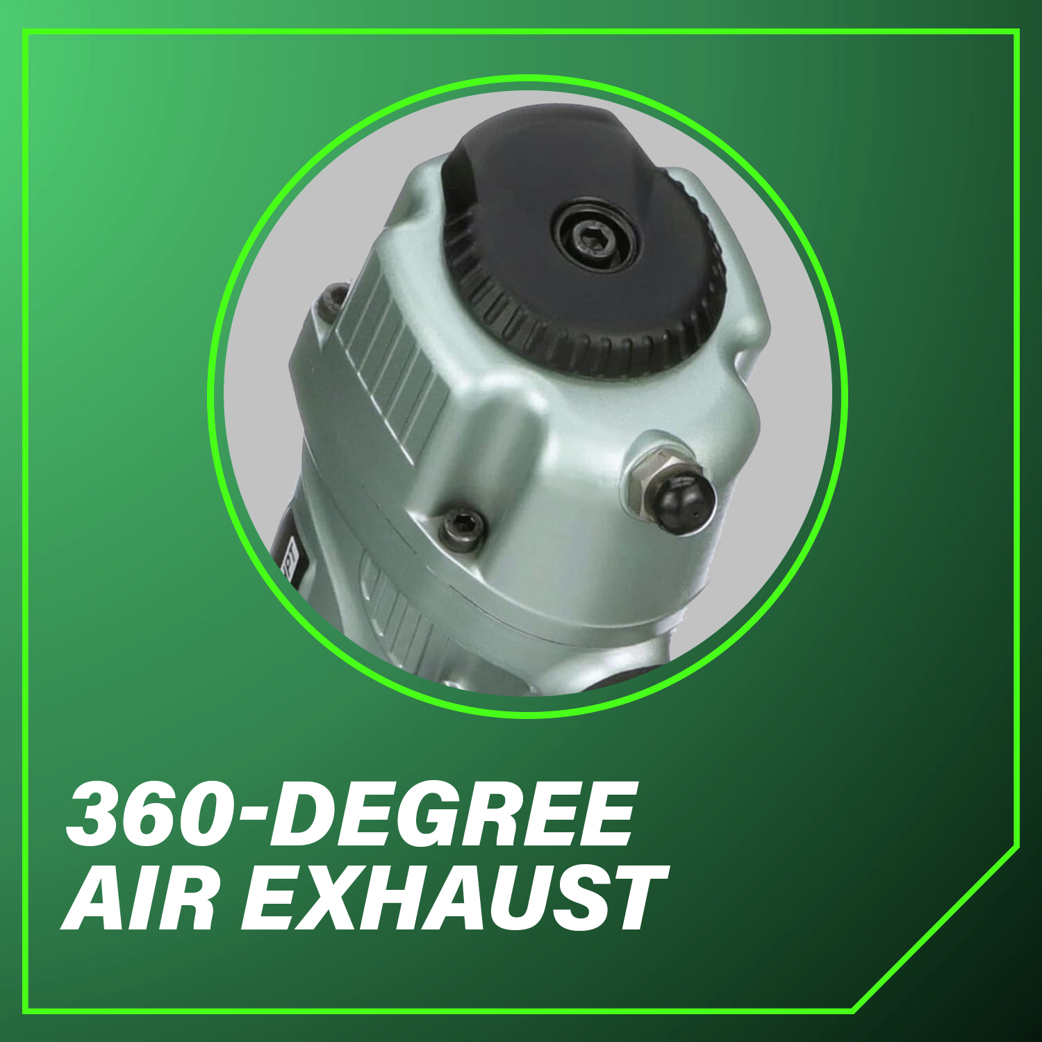 360-Degree Air Exhaust