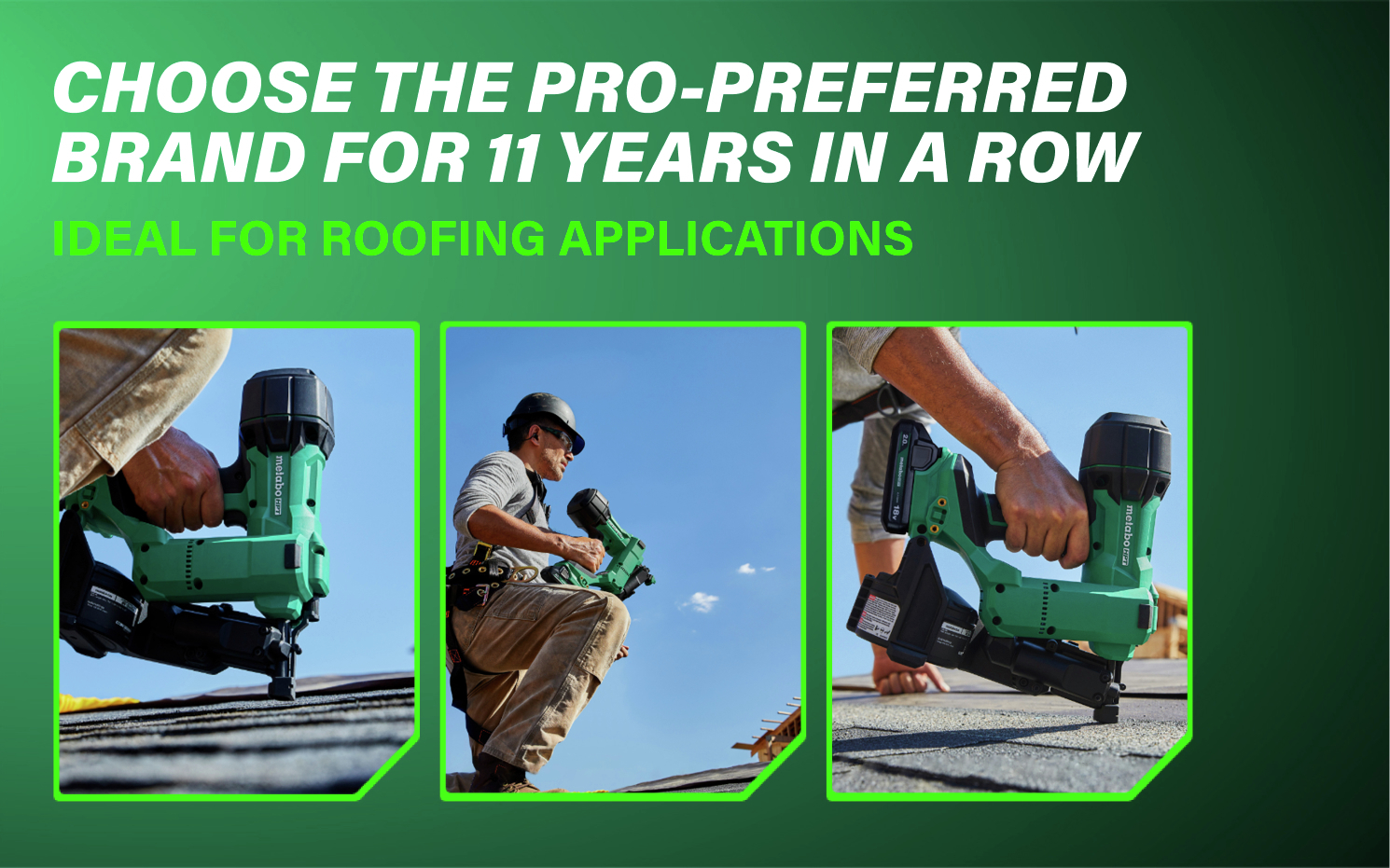 Choose The Pro-Preferred Brand for 11 Years in a row