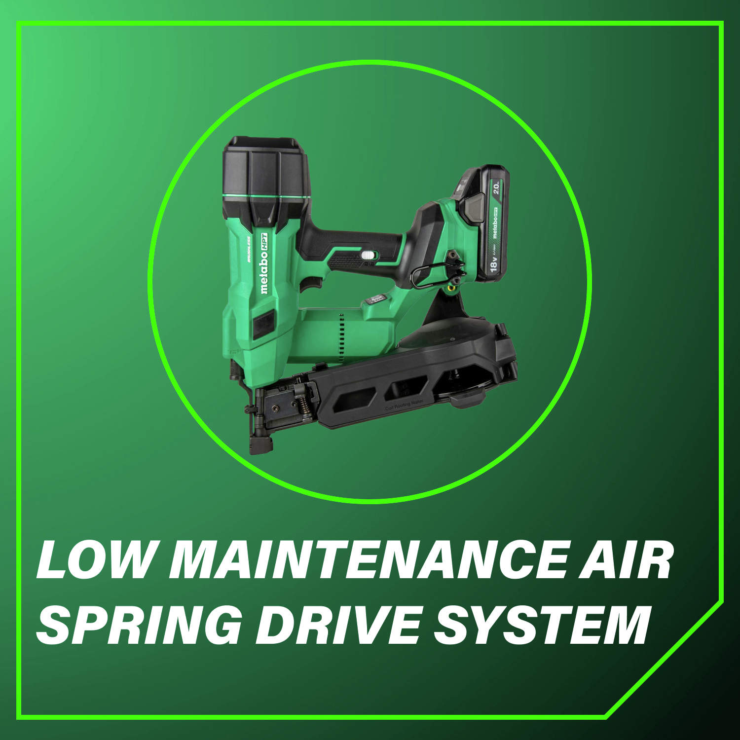 Low Maintenance Air Spring Drive System