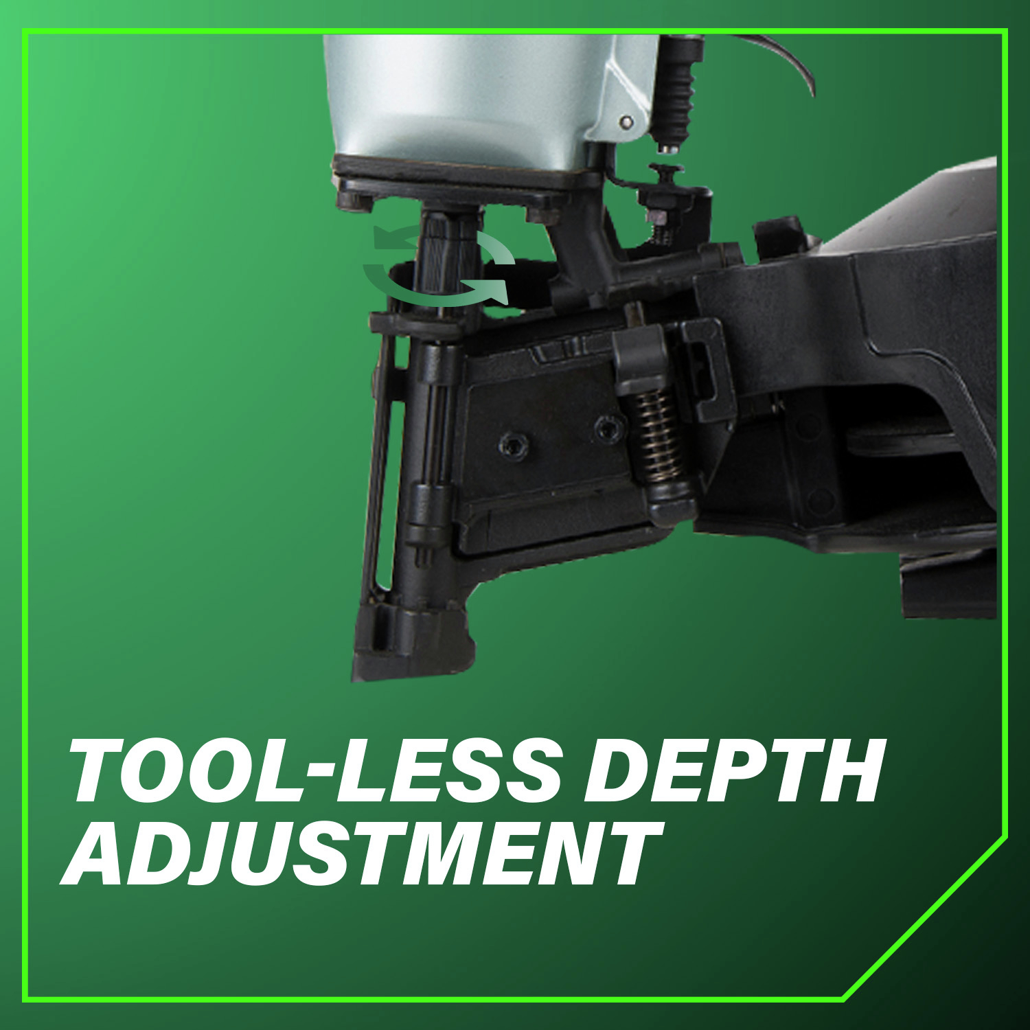 Tool-less Depth Adjustment