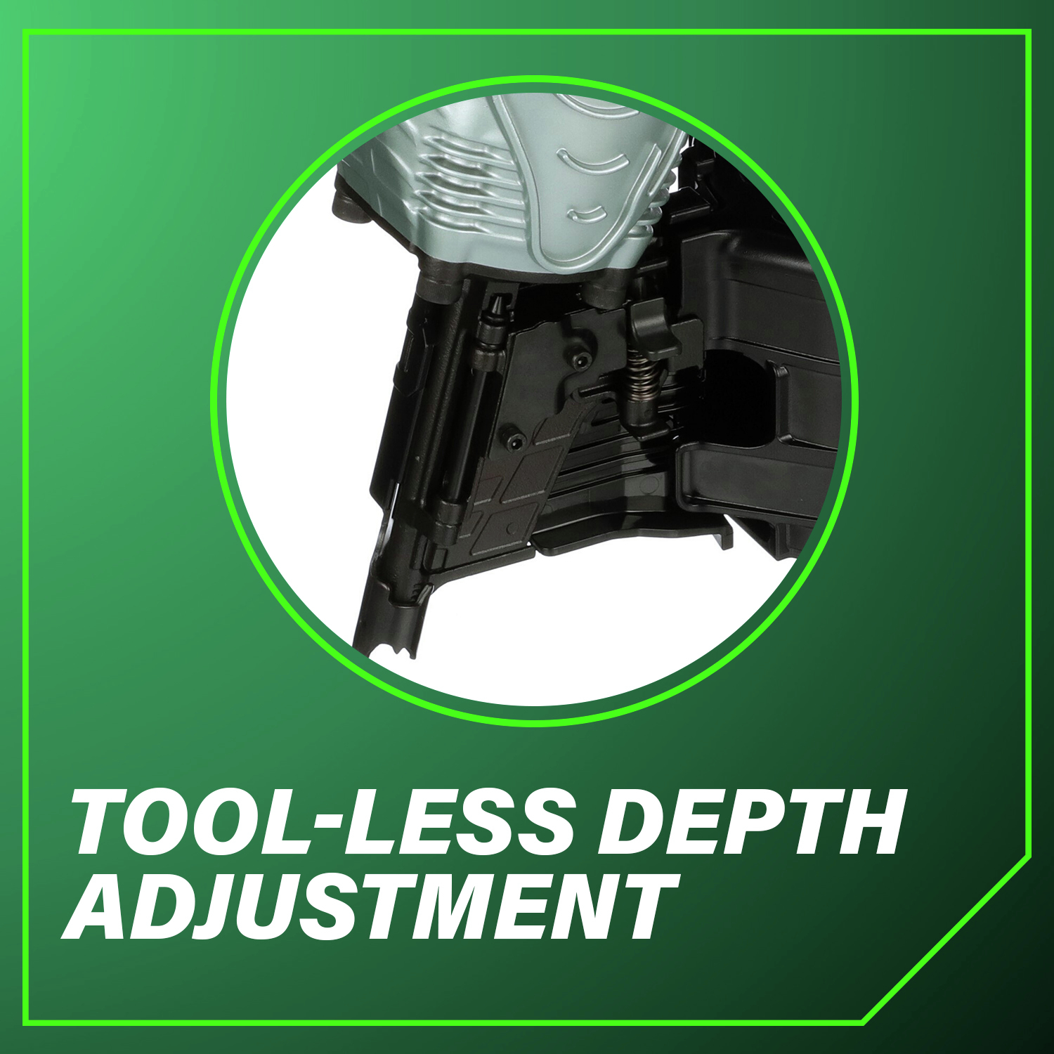 Tool-less Depth Adjustment