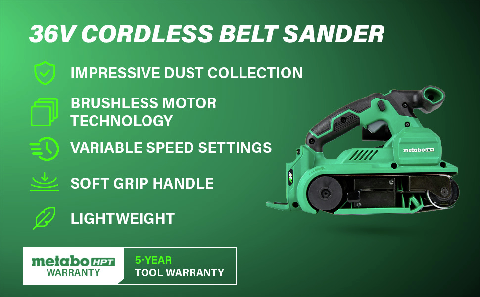 36V Cordless Belt Sander