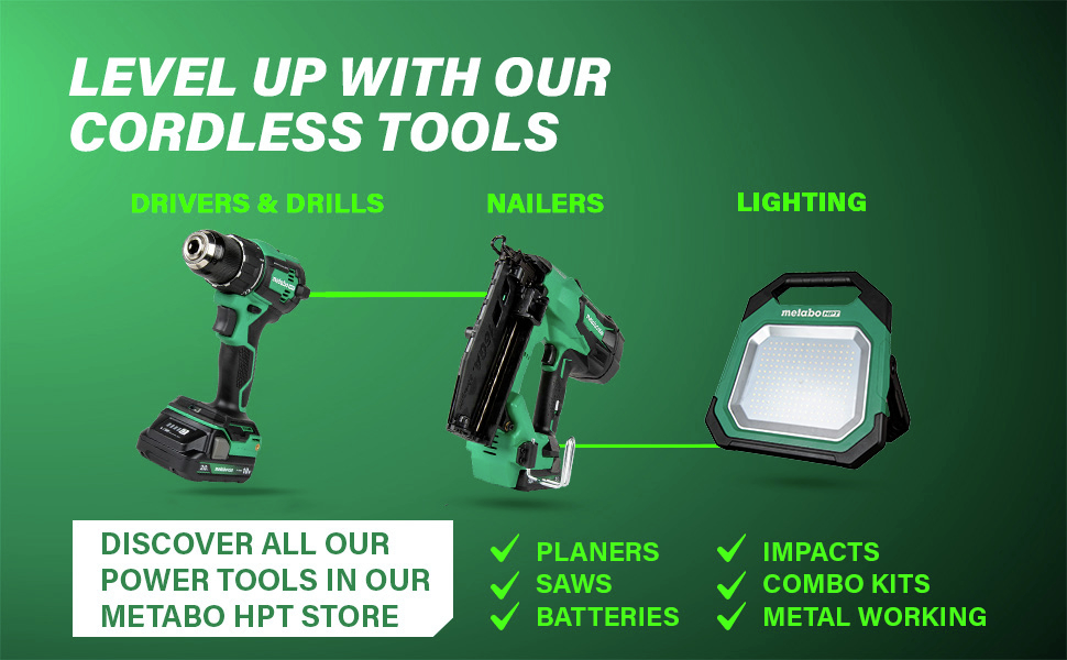 Level Up With Our Cordless Tools