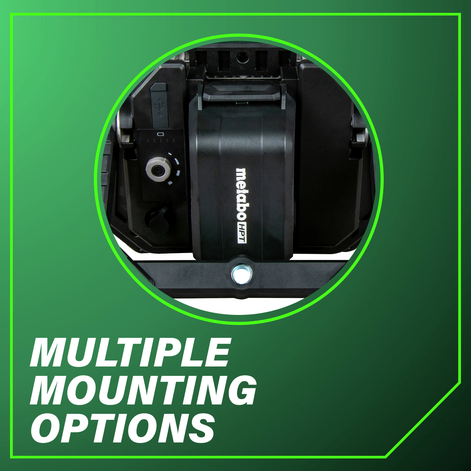 Multiple Mounting Options