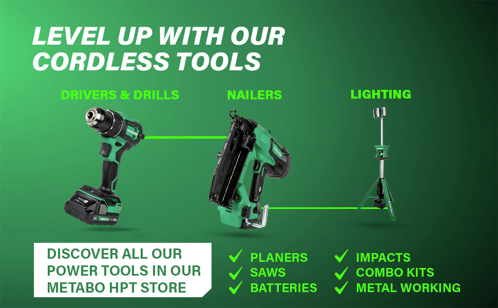 Level Up With Our Cordless Tools