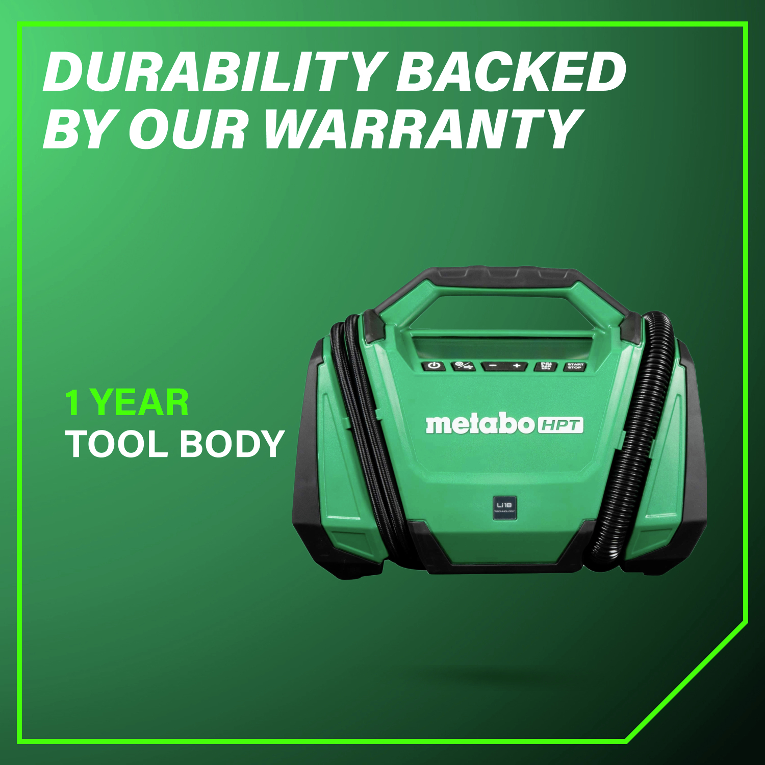 Backed by a reliable 1-year charger warranty to ensure lasting confidence and support.