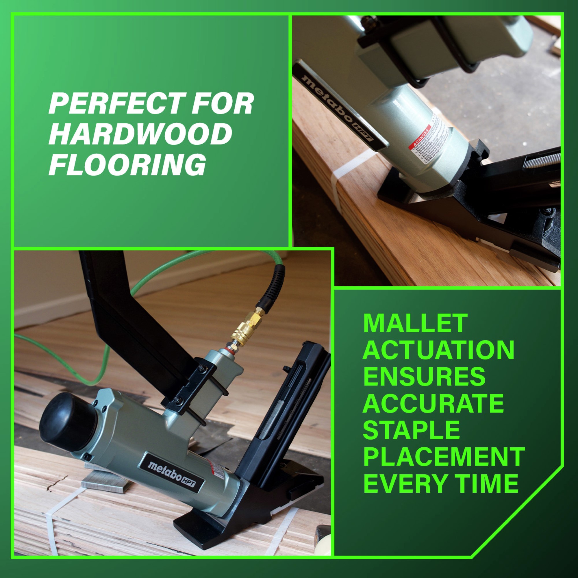 Ensure precise and professional results on every hardwood flooring.