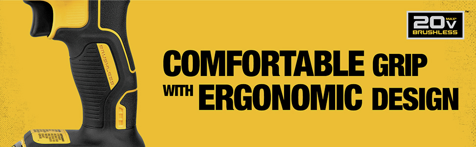 Comfortable Grip and Ergonomic Design