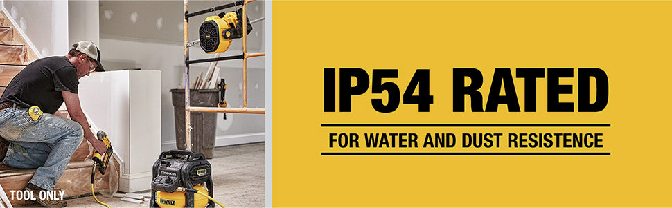 IP54 Rated