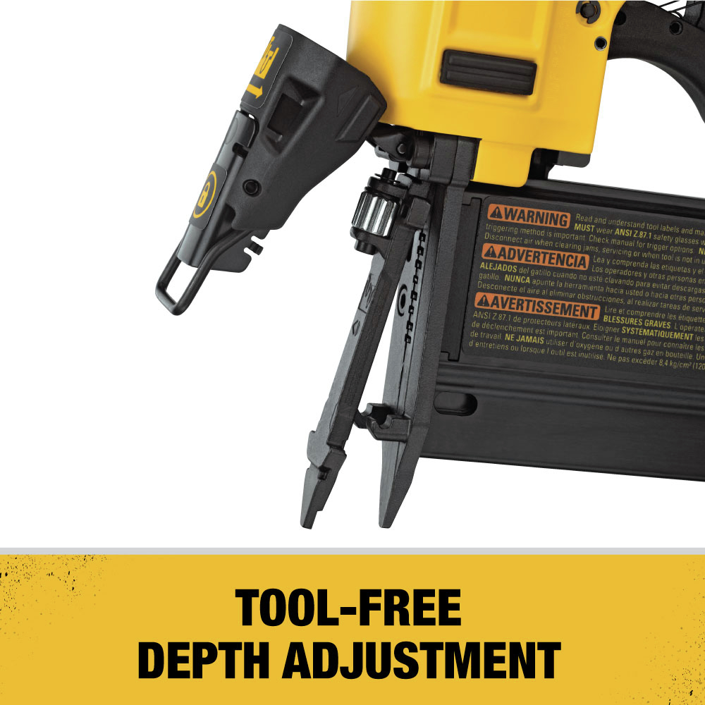 Tool-Free Depth Adjustment