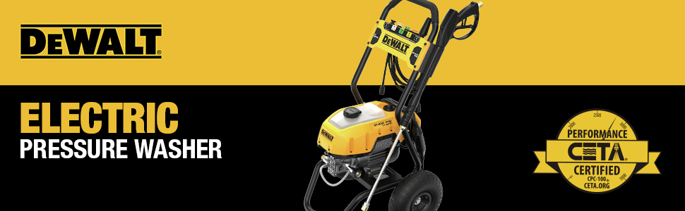 Dewalt 2400 Psi 13a Electric Cold Water Pressure Washer, Pressure Washers, Patio, Garden & Garage