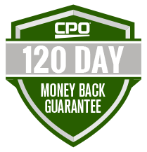 CPO 120 Day Money Back Guarantee CPO 120 Day Money Back Guarantee